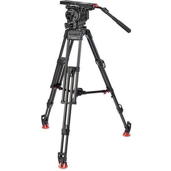 Picture of OConnor 2560 Head & 60L Mitchell Tripod with Mid Level Spreader