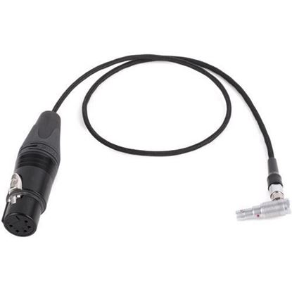 Picture of Wooden Camera - Alexa Mini Audio Cable (00 LEMO Compatible to 5pin XLR)