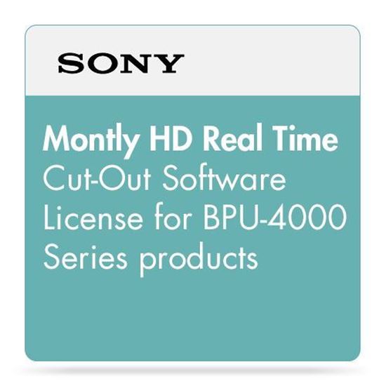 Picture of Sony HFR SOFTWARE